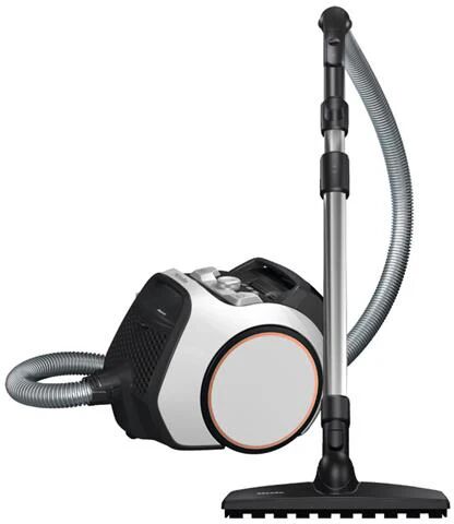 miele boost cx1 parquett aspirapolvere a traino senza sacchetto potenza 890 watt colore bianco / nero