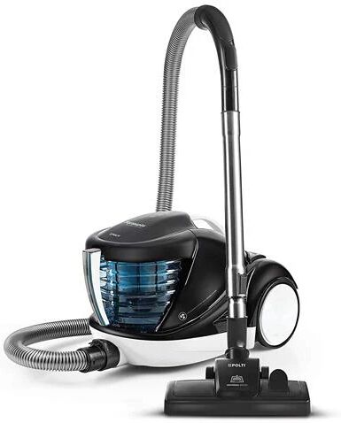 polti pbeu0108 aspirapolvere a cilindro senza sacchetto potenza 750 watt colore nero / bianco