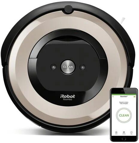 irobot robot aspirapolvere wifi vacuum roomba e5 colore nero / rame