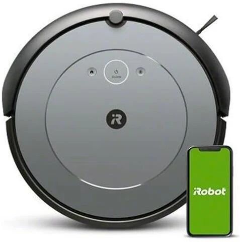 irobot robot aspirapolvere wifi vacuum roomba i1 colore grigio