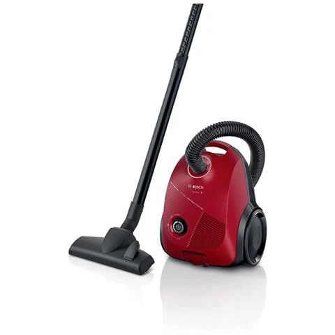 Bosch BGBS2RD1 Aspirapolvere a Traino con Sacco Potenza 600 Watt Colore Rosso