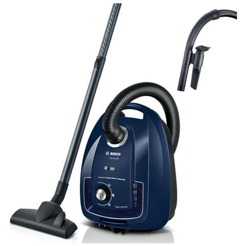 Bosch Aspirapolvere a Traino BGL38BU1 Serie 4 Potenza 600 Watt Capacità 4 L Potenza 600 W Colore Blu