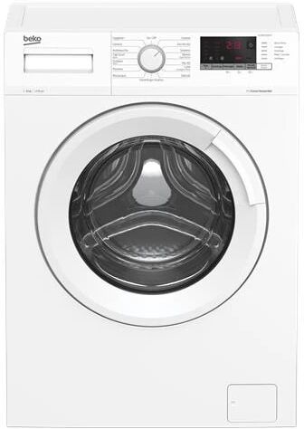 beko lavatrice standard wuxr81282wi /it b300 steamcure 8 kg classe a centrifuga 1200 giri