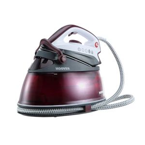 Hoover prb2500 011 ironvision ferro da stiro con caldaia 2.500 w 2 lt bianco rosso