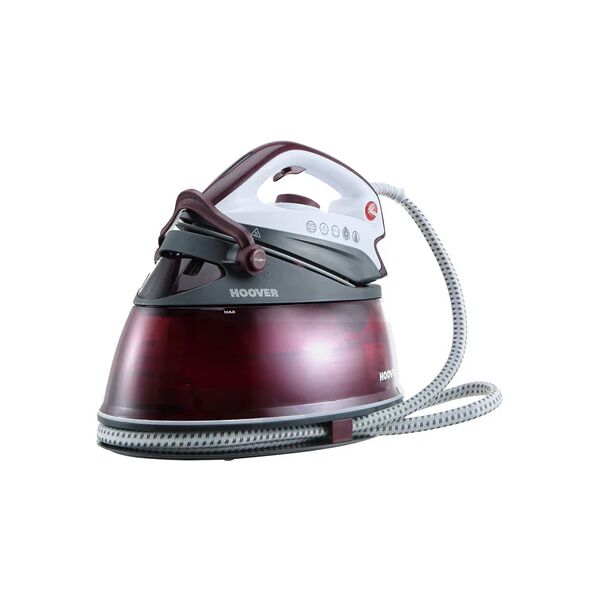 hoover prb2500 011 ironvision ferro da stiro con caldaia 2.500 w 2 lt bianco rosso