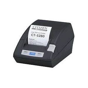 Citizen Ct-s280 thermal printer black serial/ external 230v psu