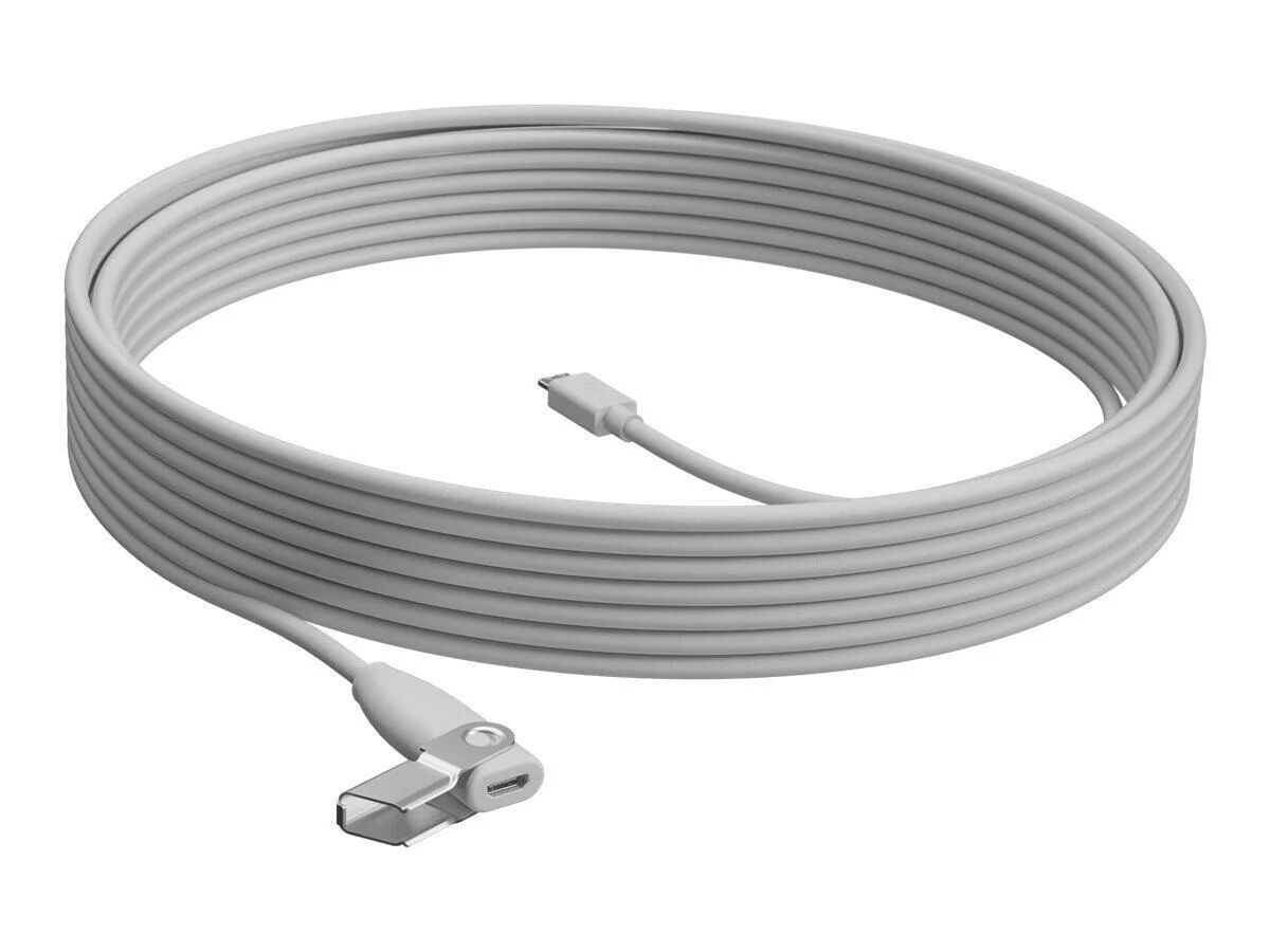 289320 Logitech rally mic pod extension cable bianco