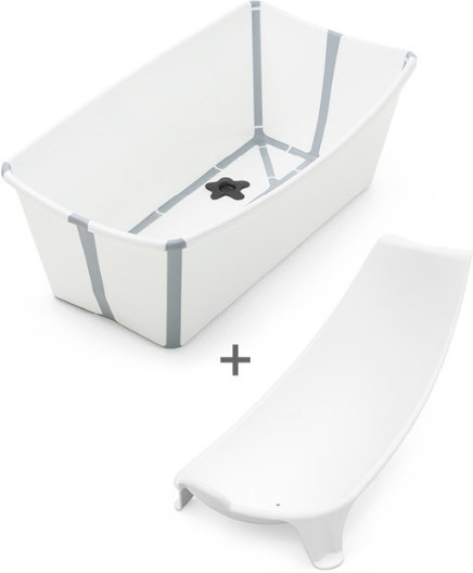 Stokke Flexi Bath White + Supporto per Neonato