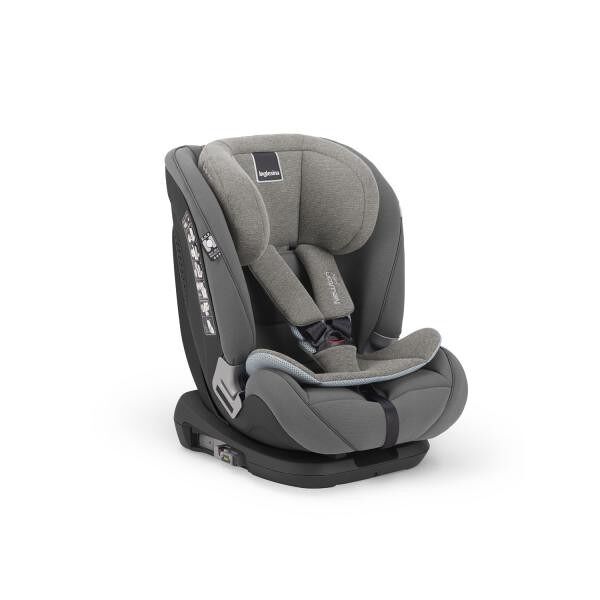 inglesina seggiolino auto newton gruppo 1 2 3 isofix stone grey -paga in 3 rate tasso zero-