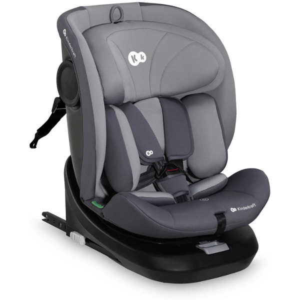 kinderkraft seggiolino auto i-grow grey