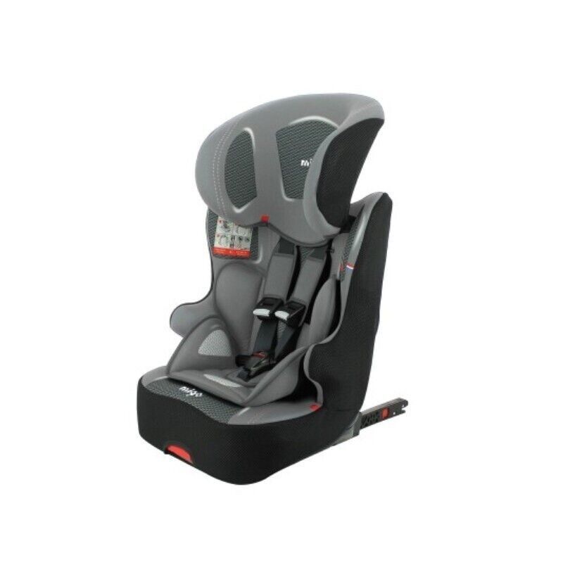 nania seggiolino auto migo racer isofix grafik grey 9-36 kg