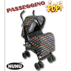 Nunù Passeggino Leggero POP Stelle Arcobaleno