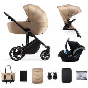 KinderKraft Trio Prime 2 PRO Sandrose Beige