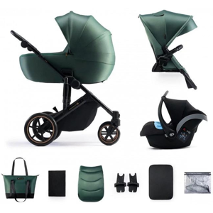 KinderKraft Trio Prime PRO 2 Dark Green