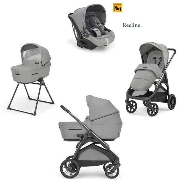 inglesina trio aptica darwin infant recline satin grey