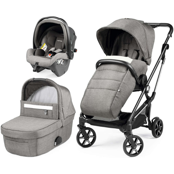 peg perego trio vivace city grey slk i-size con borsa in omaggio+ spedizione gratuita completo anti soffoco omaggio