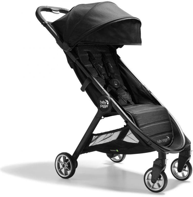 baby jogger passeggino city tour2 pitch black + maniglione in omaggio -paga in 3 rate tasso zero-