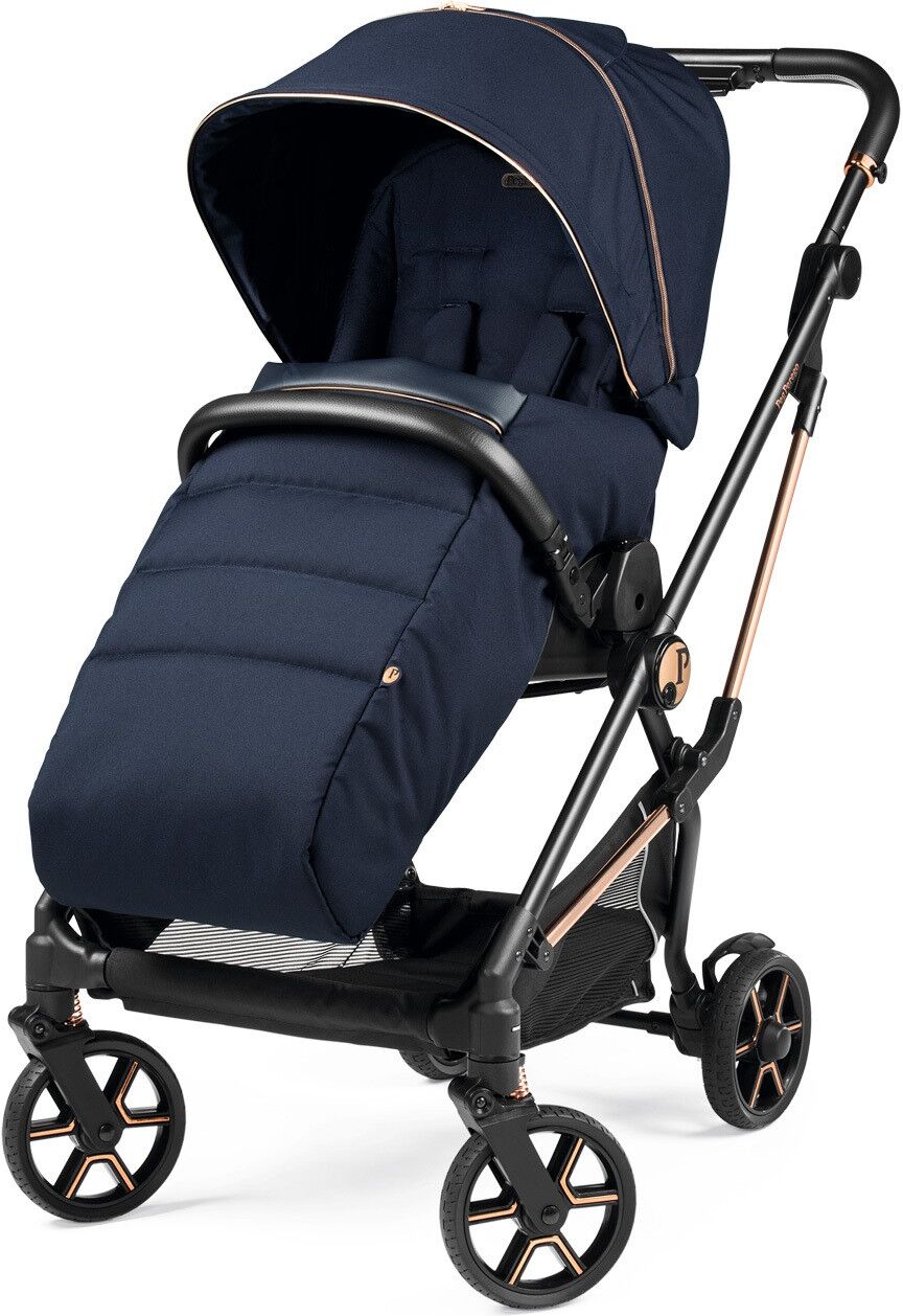 peg perego passeggino reversibile vivace blue shine