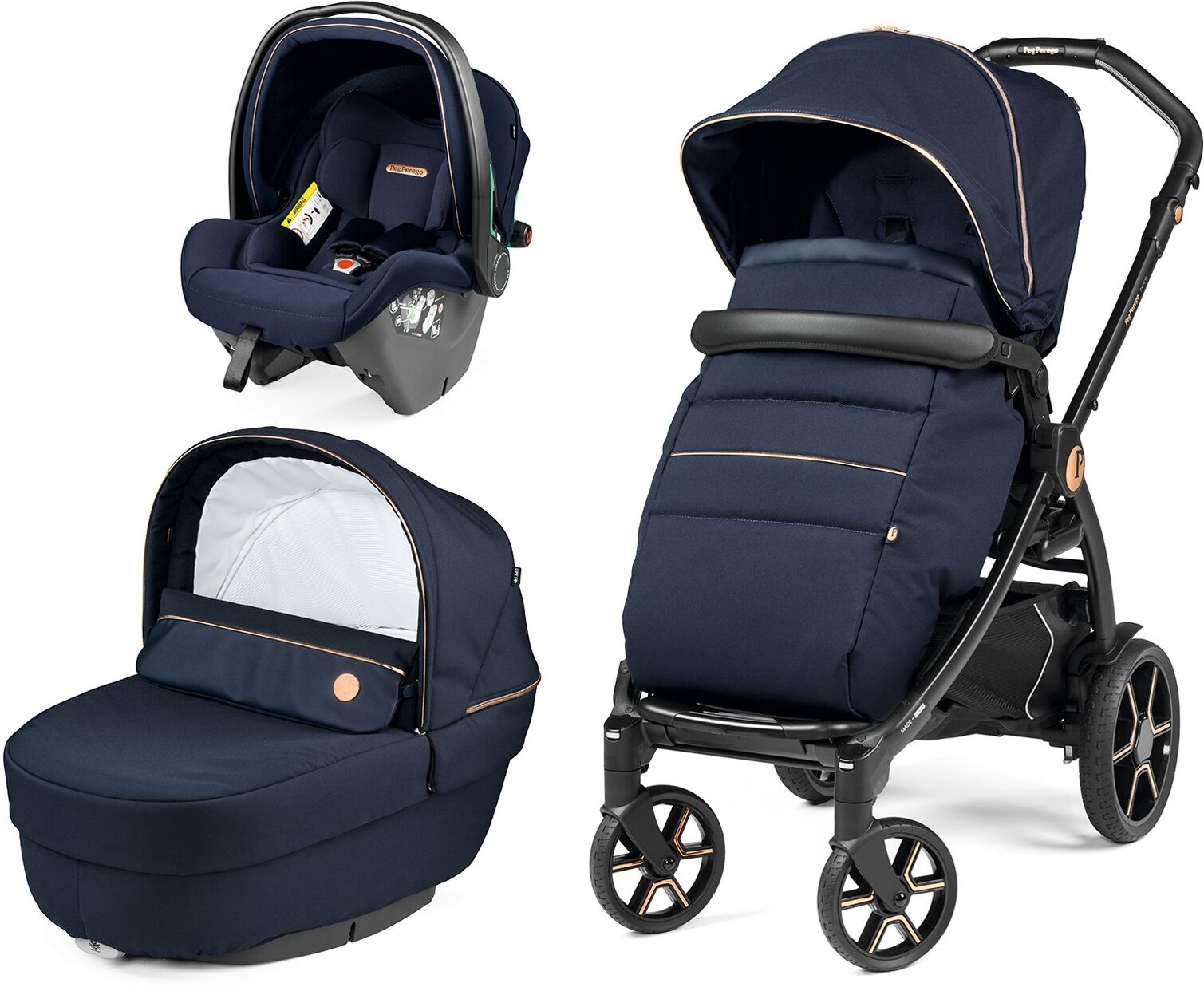 peg perego trio book slk i-size con borsa in omaggio + spedizione gratuita completo anti soffoco omaggio