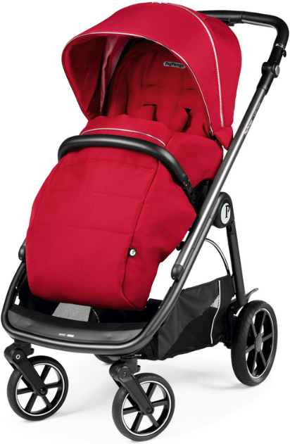 peg perego passeggino reversibile vivace red shine