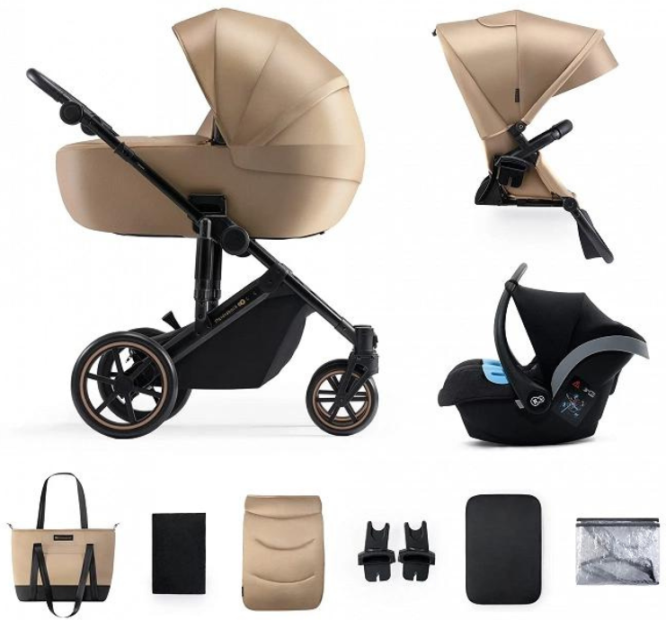 kinderkraft trio prime 2 pro sandrose beige