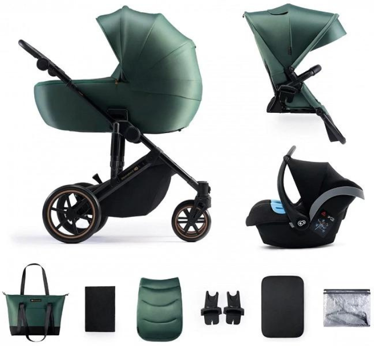 kinderkraft trio prime pro 2 dark green