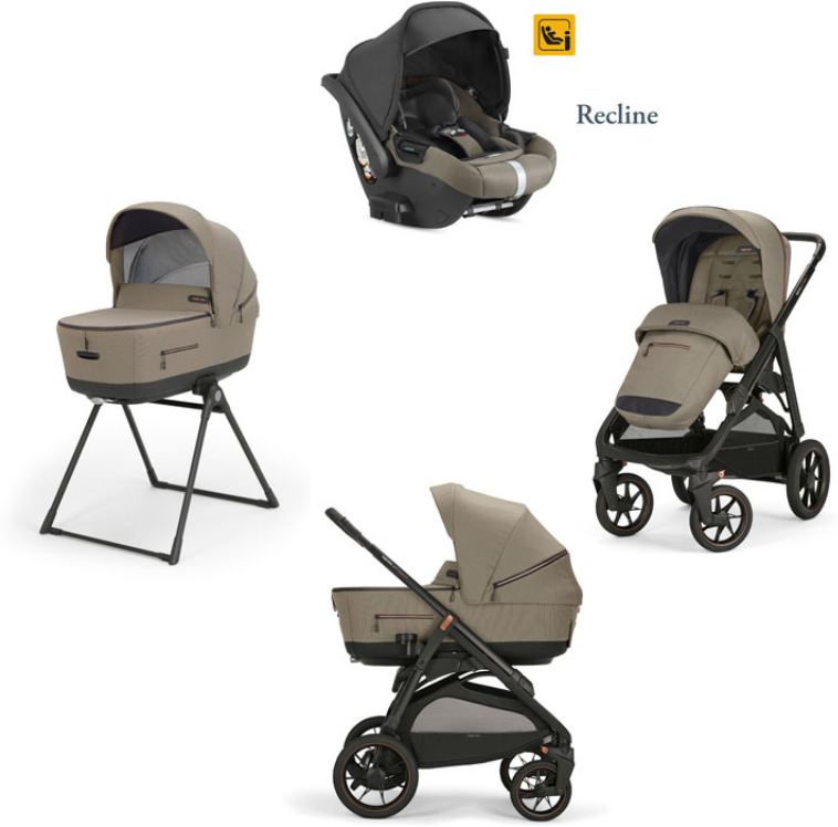 Inglesina Trio Aptica Xt Darwin Infant Recline Tuareg Beige