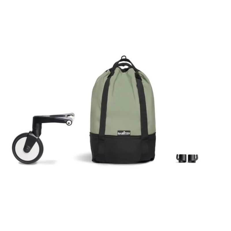 BabyZen YOYO+ Shopping Bag per passeggino Olive -Paga In 3 Rate Tasso Zero-