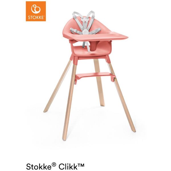 stokke seggiolone pappa clikk coral