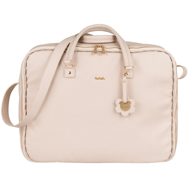 nanan borsa clinica mamma ecopelle beige