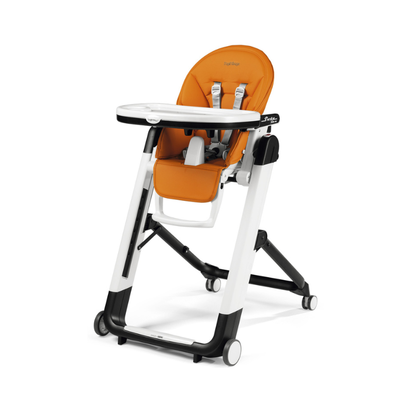 peg perego seggiolone siesta follow me arancia -paga in 3 rate senza interessi-