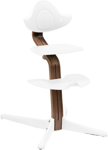 stokke sedia nomi walnut white