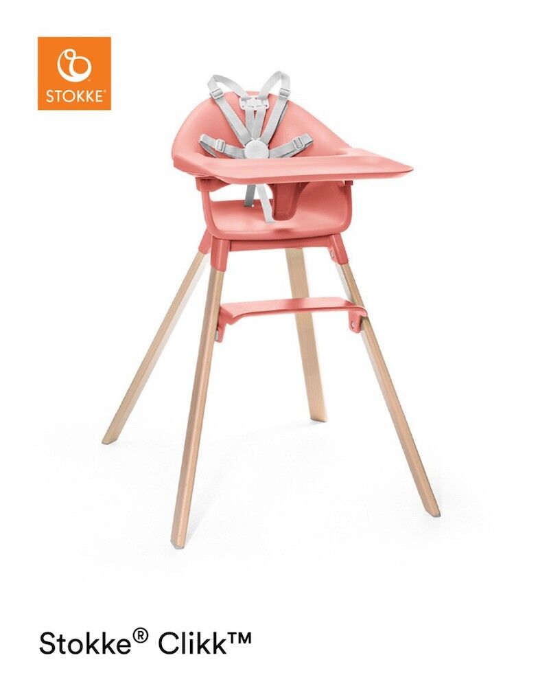 Stokke Seggiolone Pappa Clikk Coral