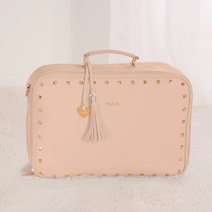 Nanan Borsa Clinica Mamma Borchiata Rosa- Linea Colette