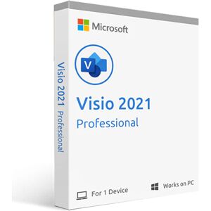 Microsoft Visio Professional 2021 - PC - Licenza Digitale