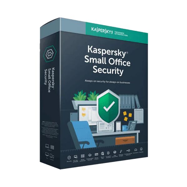 kaspersky small office security 5 utenti 5 mobile 1 server 1 anno