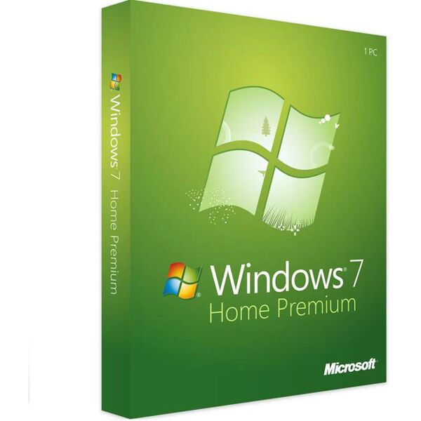 microsoft windows 7 home premium - licenza chiave digitale