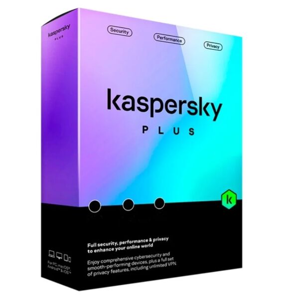 kaspersky plus 2024 1 pc 1 anno esd