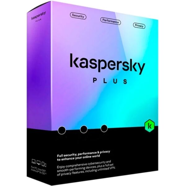 kaspersky plus 2024 5 dispositivi 1 anno esd