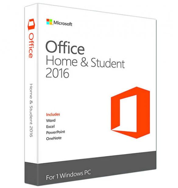 microsoft office 2016 home & student - pc - licenza digitale