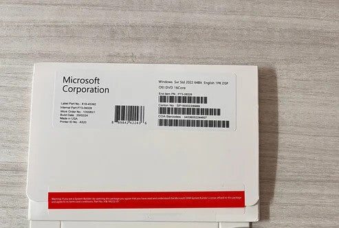 Microsoft Windows Server 2022 Standard BOX