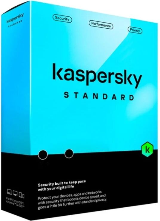 Kaspersky Standard 2024 3 DISPOSITIVI 1 ANNO ESD