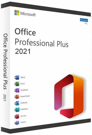 Microsoft Office 2021 Professional Plus - PC -Attivazione Telefonica