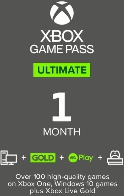 Microsoft Xbox Game Pass Ultimate 1 Mese   1 Month ITA   EU Non Impilabili   No Stackable