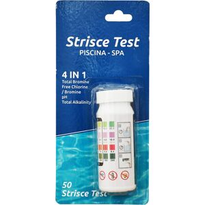 Dechome Strisce Test Acqua 4 In 1 Set 50 Pezzi - P1924-4BL