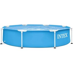 Intex Piscina Fuori Terra con Telaio Portante Piscina Esterna da Giardino Rotonda 244x51 cm - 28205 Frame