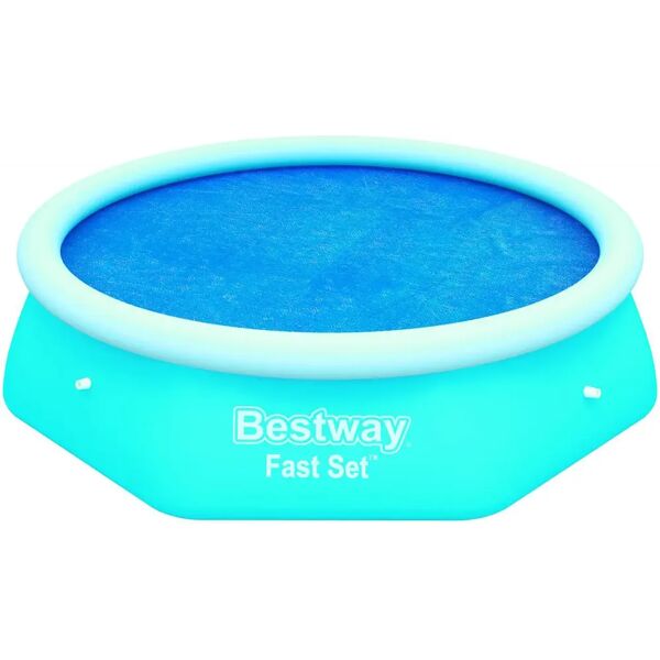 bestway copertura solare fast set piscina 58060 d. cm 244