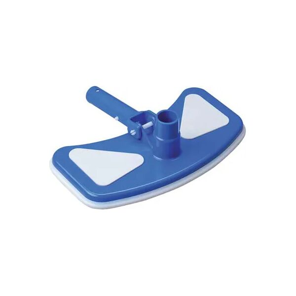 domus spazzola aspirante rettangolare piscina attacco mm 28 tubo mm 32/38 cm 29x13