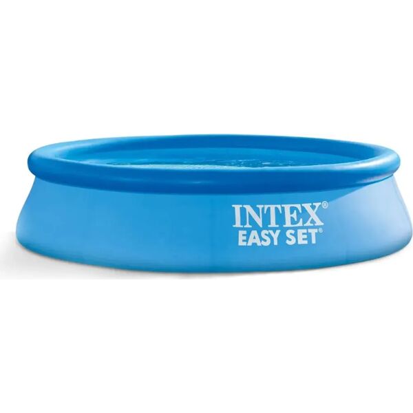 intex piscina autoportante ø 244 x 61 h cm in pvc - 28106 easy blu
