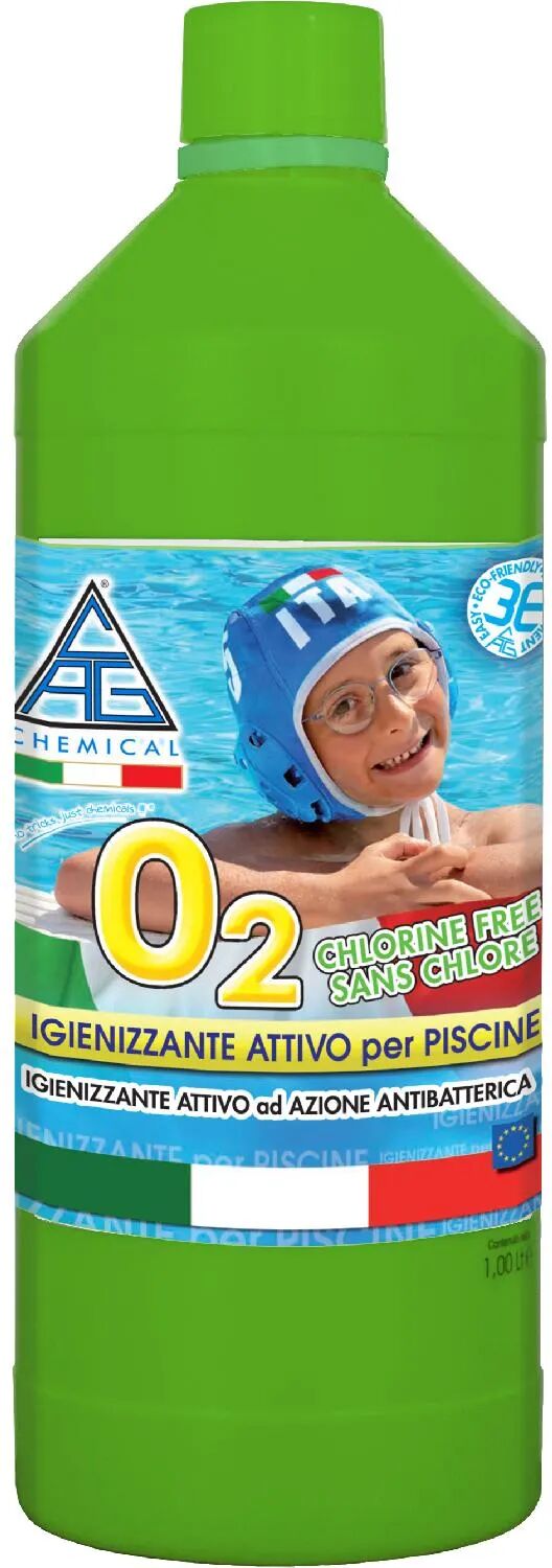 cag chemical igienizzante s cloro multiatt.x piscina lt 1 - 02l0010